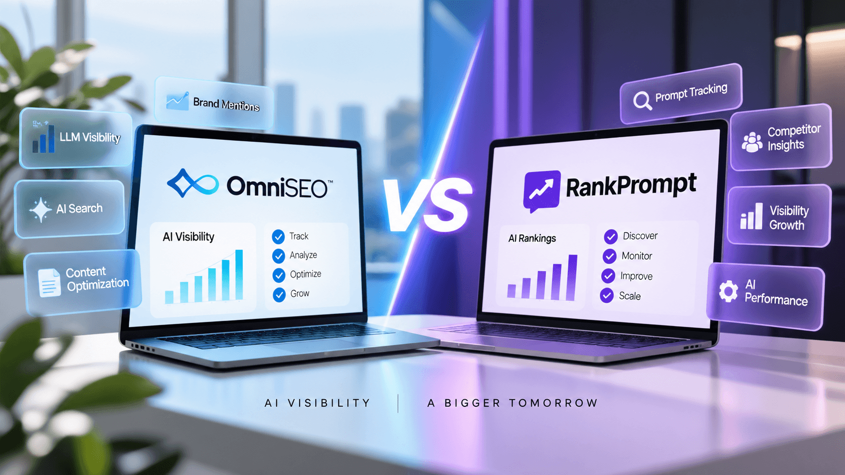 OmniSEO vs Rank Prompt in 2026 Which AI Visibility Platform Gives You More Useful Data?